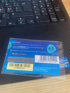 Lebara UK Kõnekaart £5 (3 foto / 3)