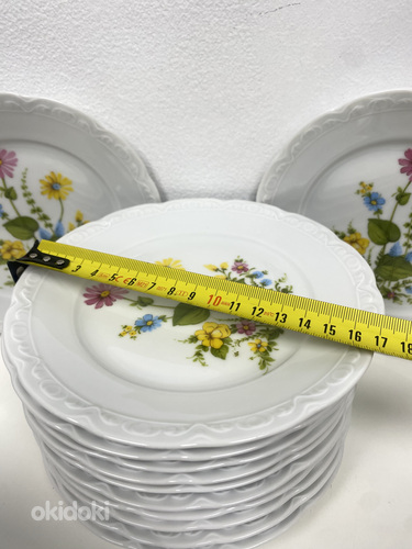 Винтажные тарелки (17 см) 11 шт MITTERTEICH Bavaria (фото #6)