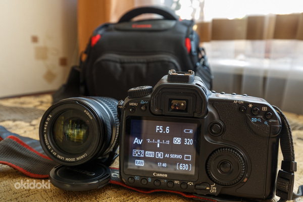 Комплект Canon EOS 40D и EF-S 55-250mm f/4-5.6 IS II (фото #2)