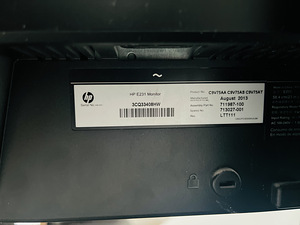 HP arvuti (Intel Core i5, 16gb RAM) + HP monitor (7 foto / 9)