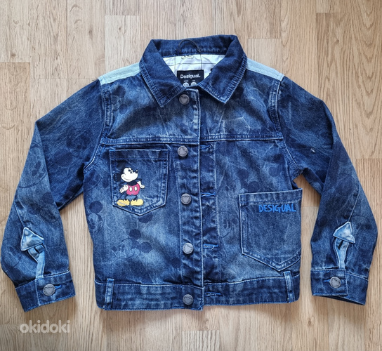 Джинсовая куртка детская Desigual 110-116 (фото #1)