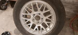 JEEP GC WJ/WG 17" VELJED + SPACERS/FLANTSID (2 foto / 4)