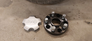 JEEP GC WJ/WG 17" VELJED + SPACERS/FLANTSID (4 foto / 4)