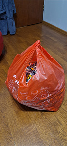 Full bag of LEGO details 7kg + instructions (1 foto / 2)