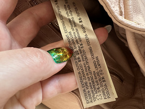 Massimo Dutti puuderroosa nahast seljakott (6 foto / 8)