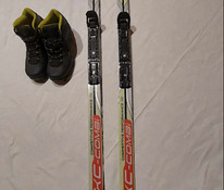 Детские беговые лыжи (150см) + лыжные ботинки (38см)