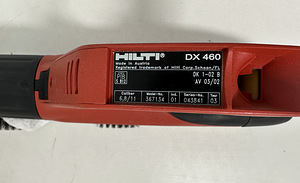 EHITUSPÜSTOL HILTI DX 460 (5 foto / 5)