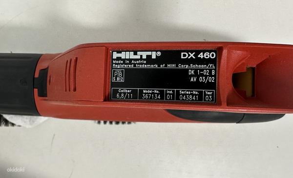 Строительный пистолет HILTI DX 460 (фото #5)