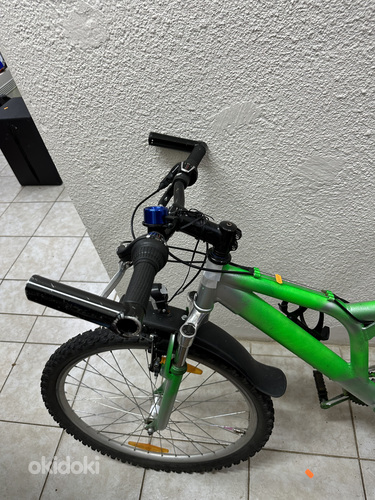 Велосипед зеленый (фото #2)