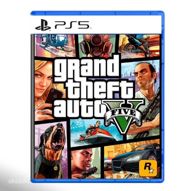 Диск ГТА 5/GTA 5 для PS5 - Tallinn - Игры, игровые приставки, консоли ...