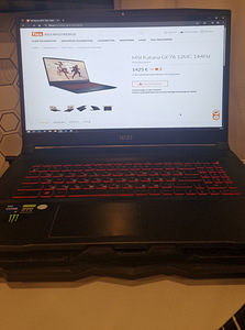 MSI Katana GF76 12UC 144hz (1 foto / 2)