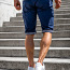 !СКИДКА! Синие летние брюки с поясом (фото #2)