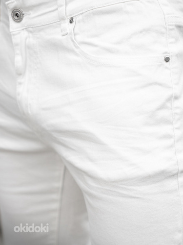!СКИДКА! Короткие белые джинсы (фото #8)