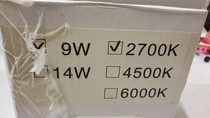 LED лампочки 6 шт. (3 фото из 3)