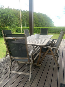 Aialaud ja 6 tooli Home4you (1 foto / 1)
