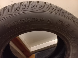 215/65/16 GOODYEAR UltraGrip Ice, talverehvid, 8mm, 4tk (3 foto / 4)