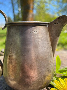 Piimakann revolutsioonieelne hõbe 84, tsaari-venemaa (6 foto / 7)