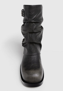 Stradivarius biker boots GRAY, 37 suurus (6 foto / 7)
