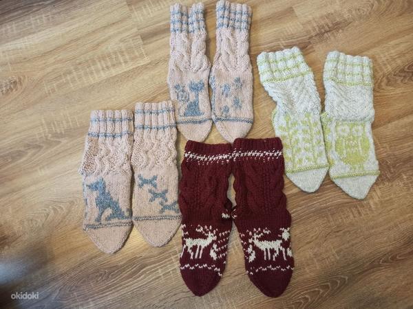 Вязанные носки (фото #1)