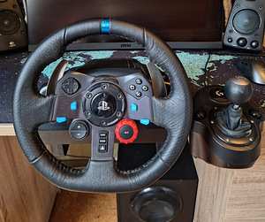 Logitech G29+ рычаг переключения передач (1 фото из 2)