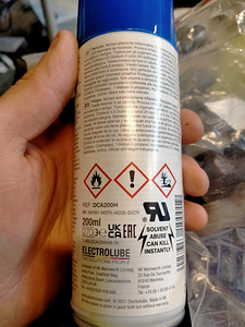 Dca electrolube dielektriline lakk hüdroisolatsiooniplaatidele (2 foto / 2)