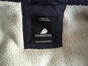 Laste talveparka Didriksons nr. 140 (4 foto / 5)