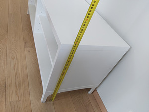 Telerialus kapp valge 120x40x50 cm (5 foto / 7)