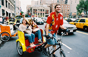 Tesla-Bike, Jalgrattatakso Rickshaw (2 foto / 4)