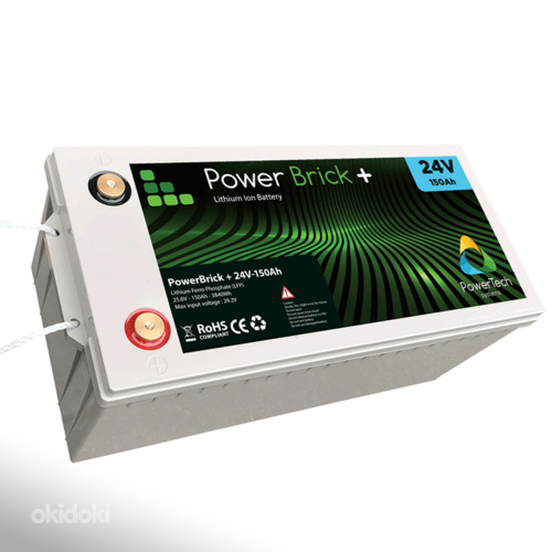 LiFePO4 аккумулятор PowerBrick+ 24V/150Ah