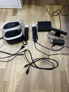 PSVR 1 + PSMOVE + камера (1 фото из 4)