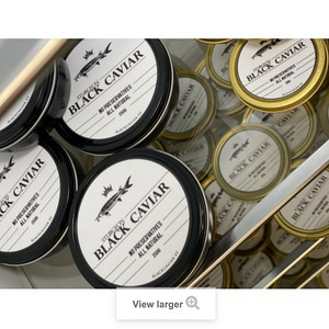Black caviar sturgeon , 250 / 125 gr (2 foto / 3)
