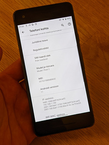 Google Pixel 2 (ideaalne seisukord) (10 foto / 10)