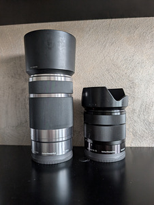 Sony E 50-210 mm OSS + 18-55 mm OSS (1 foto / 9)