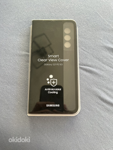 Samsung S21 FE 5G Smart Clear View Cover (фото #1)