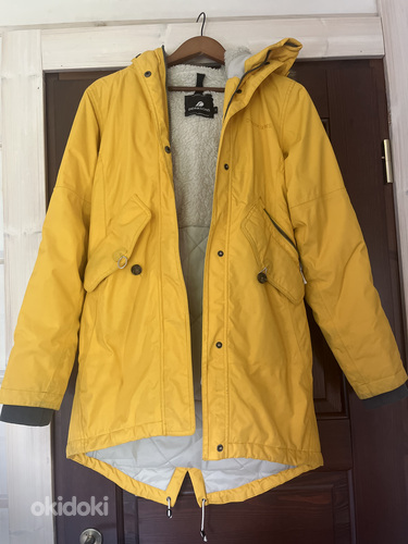 Didruksons желтая зимняя куртка (фото #2)