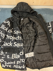 Meeste jope M Black Squad Mustvalge (6 foto / 6)