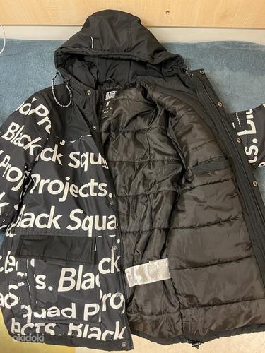 Куртка мужская M Black Squad Черно белая (фото #6)