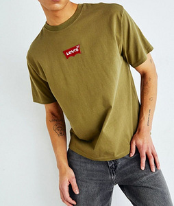 Новая футболка LEVI'S Vintage Fit Tee M оригинальная темно-зеленая