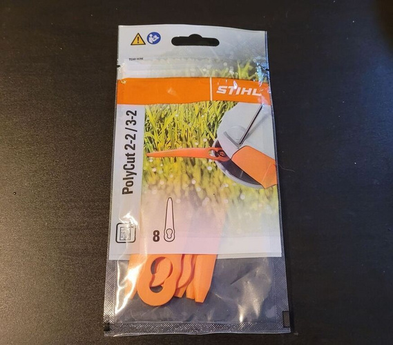 Новые лезвия для триммера STIHL 8 шт 2-2/3-2 запасное лезвие