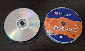 DVD-R plaat toorik 10tk Verbatim Azo 4,7GB 16× cake box (2 foto / 2)