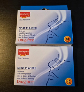 Ninaplaaster 20tk Smileplus Drug-free Nose ninaplaastrid (1 foto / 3)