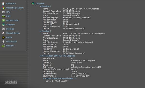 Arvuti i5 6400 2.70GHz | Radeon RX 470 | 8GB RAM| SSD (foto #9)