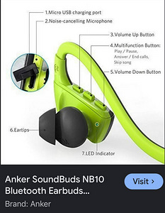 Kõrvaklapid Anker SoundBuds (4 foto / 4)