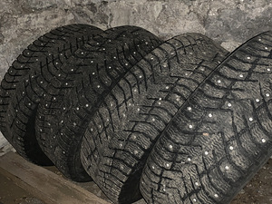 Шипованная резина+ диски , Snow Cross 2 (205/55R16 94T) (1 foto / 3)
