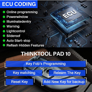 THINKCAR Thinktool Pad 10 Diagnostikaseade 2023 X431 (3 foto / 3)