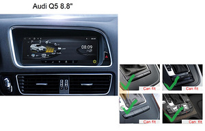 Audi A4 B8 A5 Q5 Android GPS Multimeedia 2G 3G (4 foto / 8)
