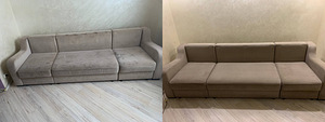 Pehme mööbli keemiline puhastus (5 foto / 5)