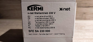 Сервопривод Kermi x-net для теплого пола. Servoajam Kermi x-