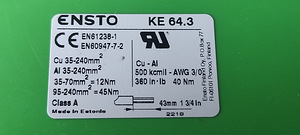 Riviklemm Ensto 240 mm² KE64.3, Ensto Klemm (3 foto / 7)