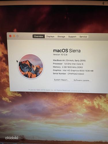 MacBook Air 13 дюймов, начало 2015 г., 128 ГБ (фото #5)